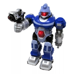 Robot a pila con luces led